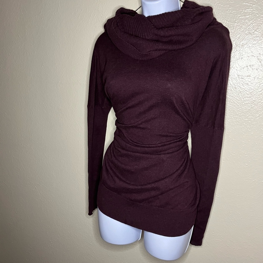 Vintage Victoria’s Secret Cotton/cashmere blend Cowl Neck Sweater - Picture 3 of 7